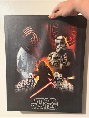 Star Wars Canvas Art - Black, Red & White Imperial Ensemble